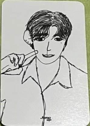 Liminality-EP.DREAM ju 線上 簽售卡  背面