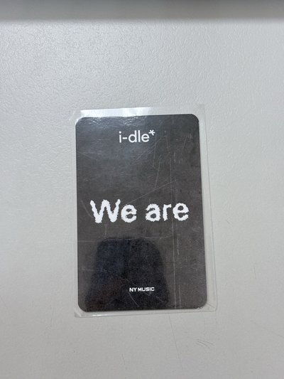 米妮We are ny 楠藝 上海 簽售卡 