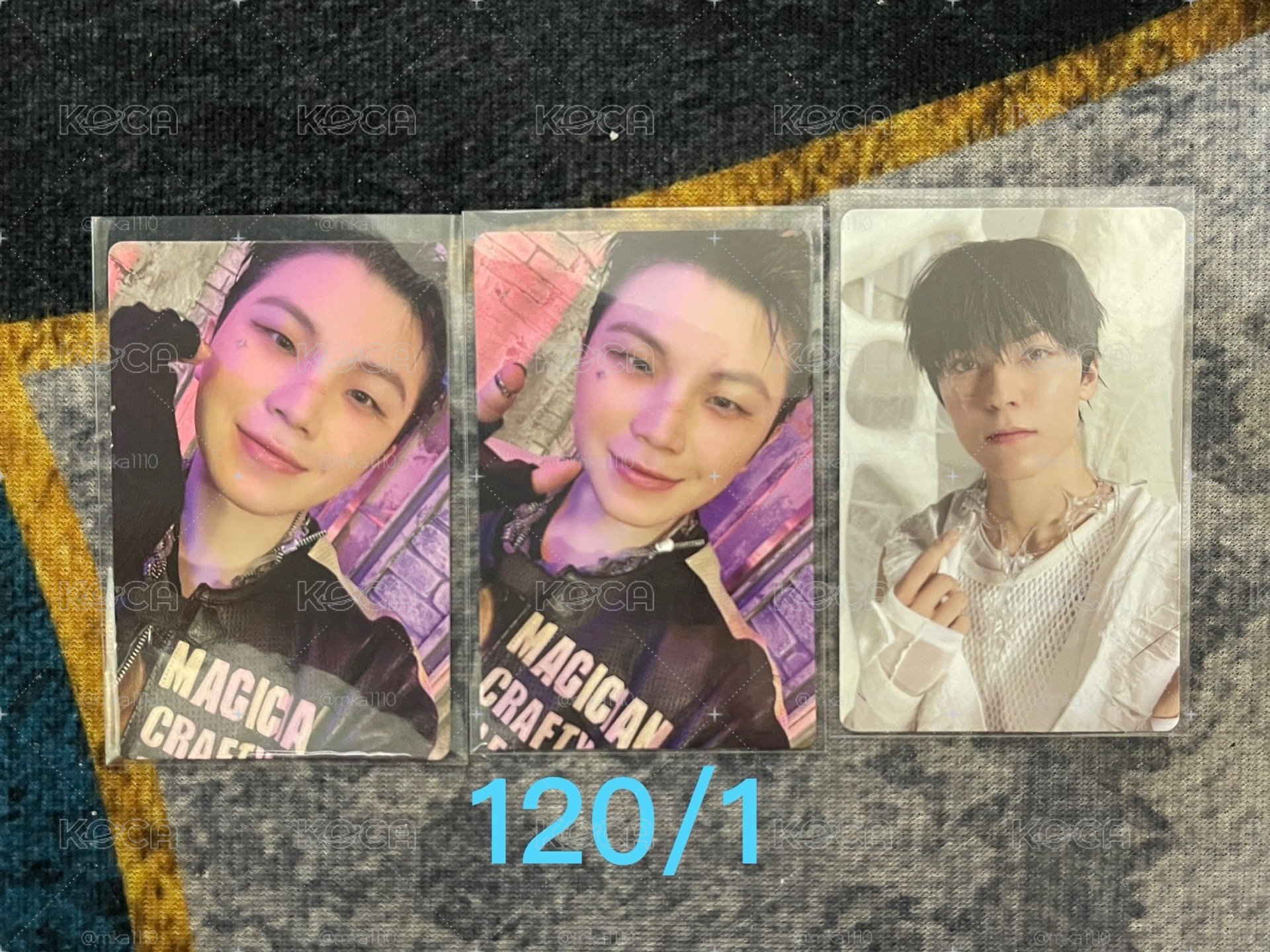 Woozi, Vernon正五小卡