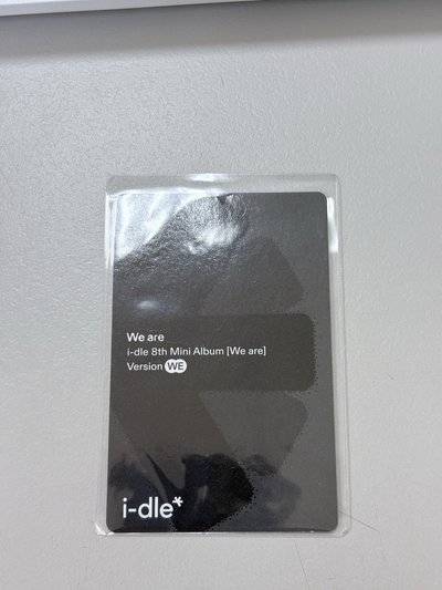 薇娟 we are專輯卡