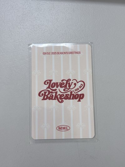 薇娟25年曆卡 固配