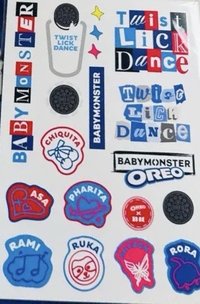 BABYMONSTER x OREO 貼紙 