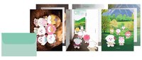 4週年快閃 信紙信封套裝 