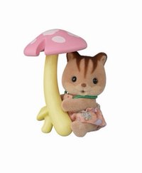 寶寶仙子森林朋友盲袋 人形玩偶 小松鼠