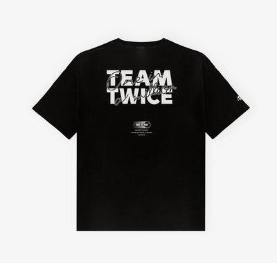 TWICE 新國立 白色短袖 黑色短袖