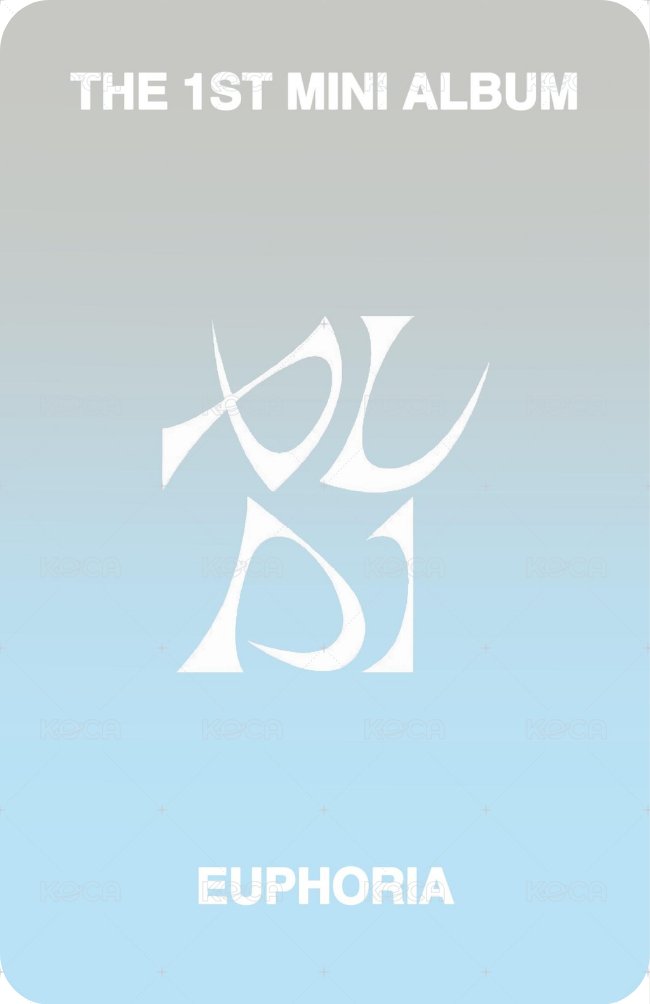 迷一 JEWEL CASE 專輯卡 雙人卡 背面