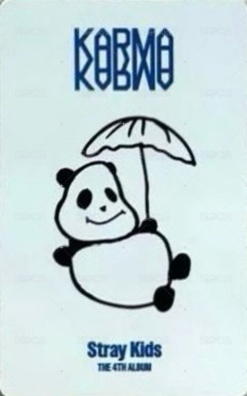 KARMA kms 深圳線下 簽售卡  背面