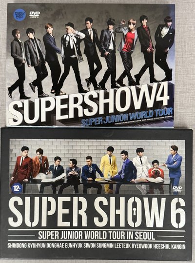 SUPER SHOW DVD1~4&6/S,f&s/Boys in city