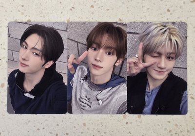 Play Hard yzy6.0 簽售卡 - 英宰,韓振,志薫（手繪卡背）