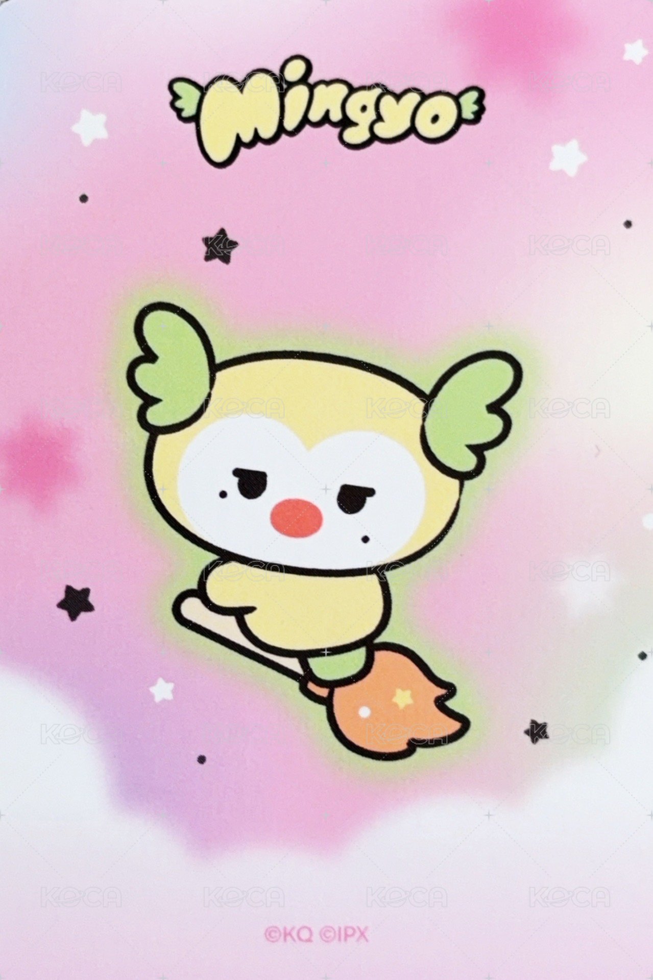 MIGHTEEZ 隨機卡 Wonder Room 卡包 背面