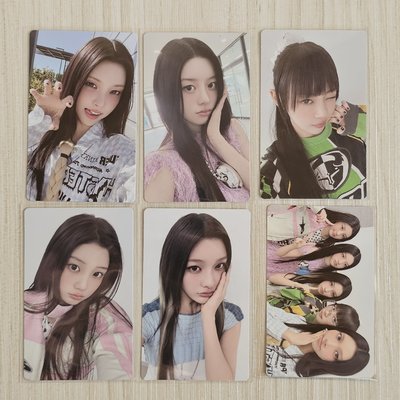 ILLIT YOUTUBE特典 *卡背和卡面不同材質 有認知再買