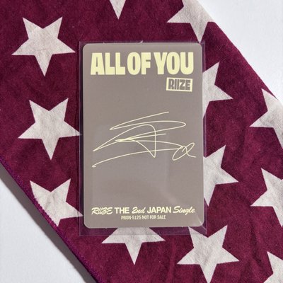  ﾟ𖤐.⋆﻿All of you 東蛋版專卡 醬 ⋆.˚⊹