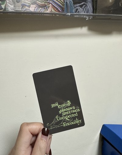 26年曆 年曆卡 手繪卡背+ 五宮格