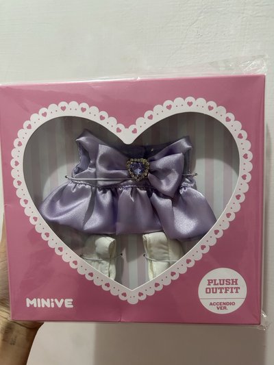 IVE LINE FRIENDS MINIVE 怜中娃➕娃衣兩套