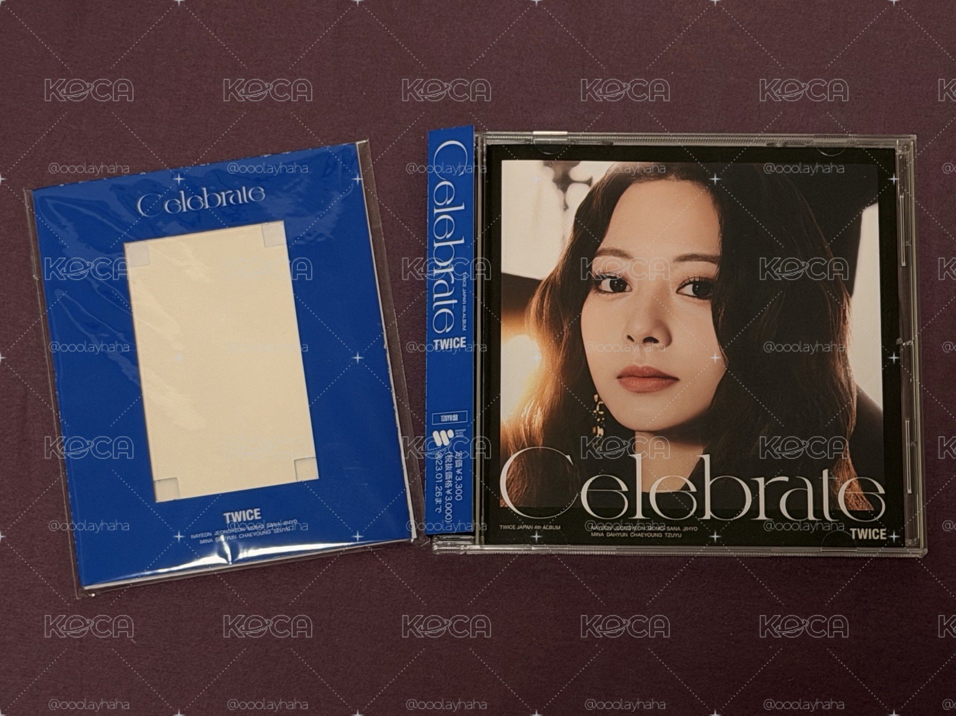 JP正規四 Celebrate 子瑜單封