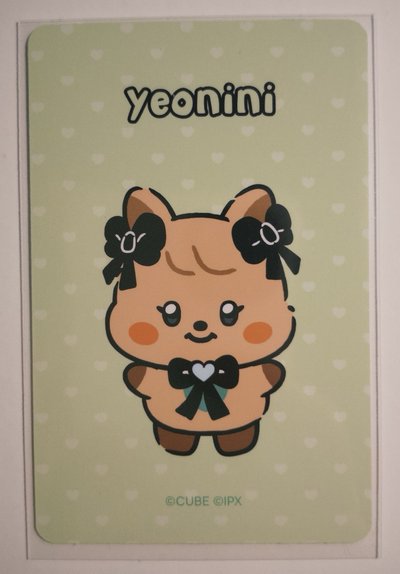 i-dle 快閃店 迷八快閃盒娃卡 麵