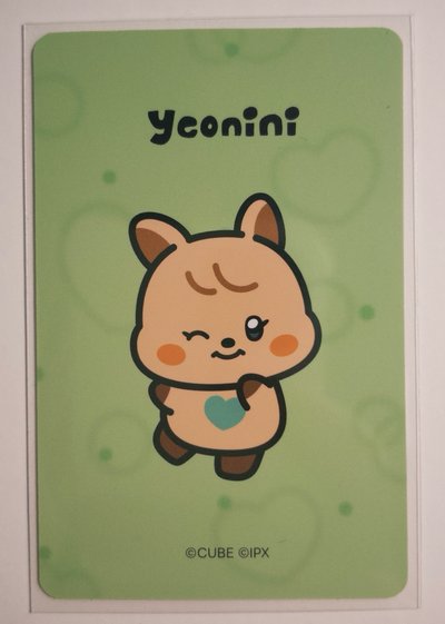 i-dle 快閃店 卡套卡 麵