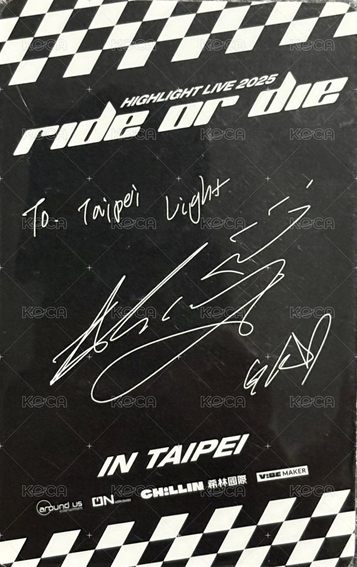 ROD 台北D2 入場卡 / 場限卡  背面