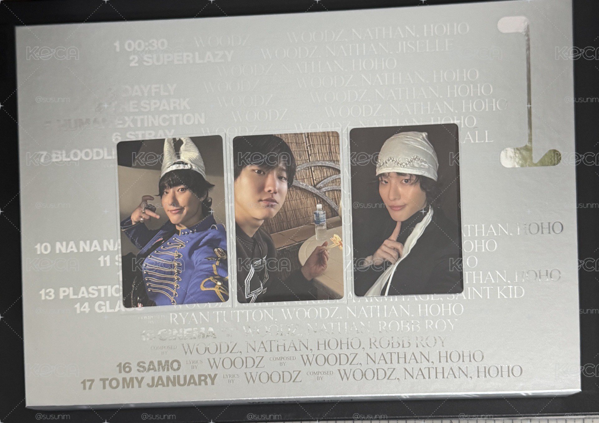 2026 WOODZ World tour official MD周邊盤出