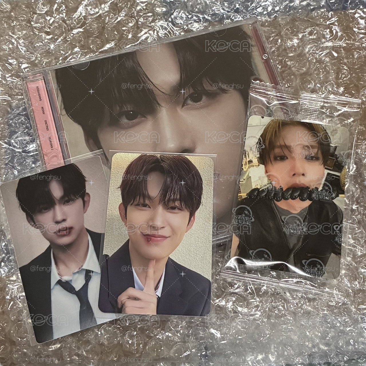 沅糖葫蘆特典+虔未拆專+虔專卡、貼紙