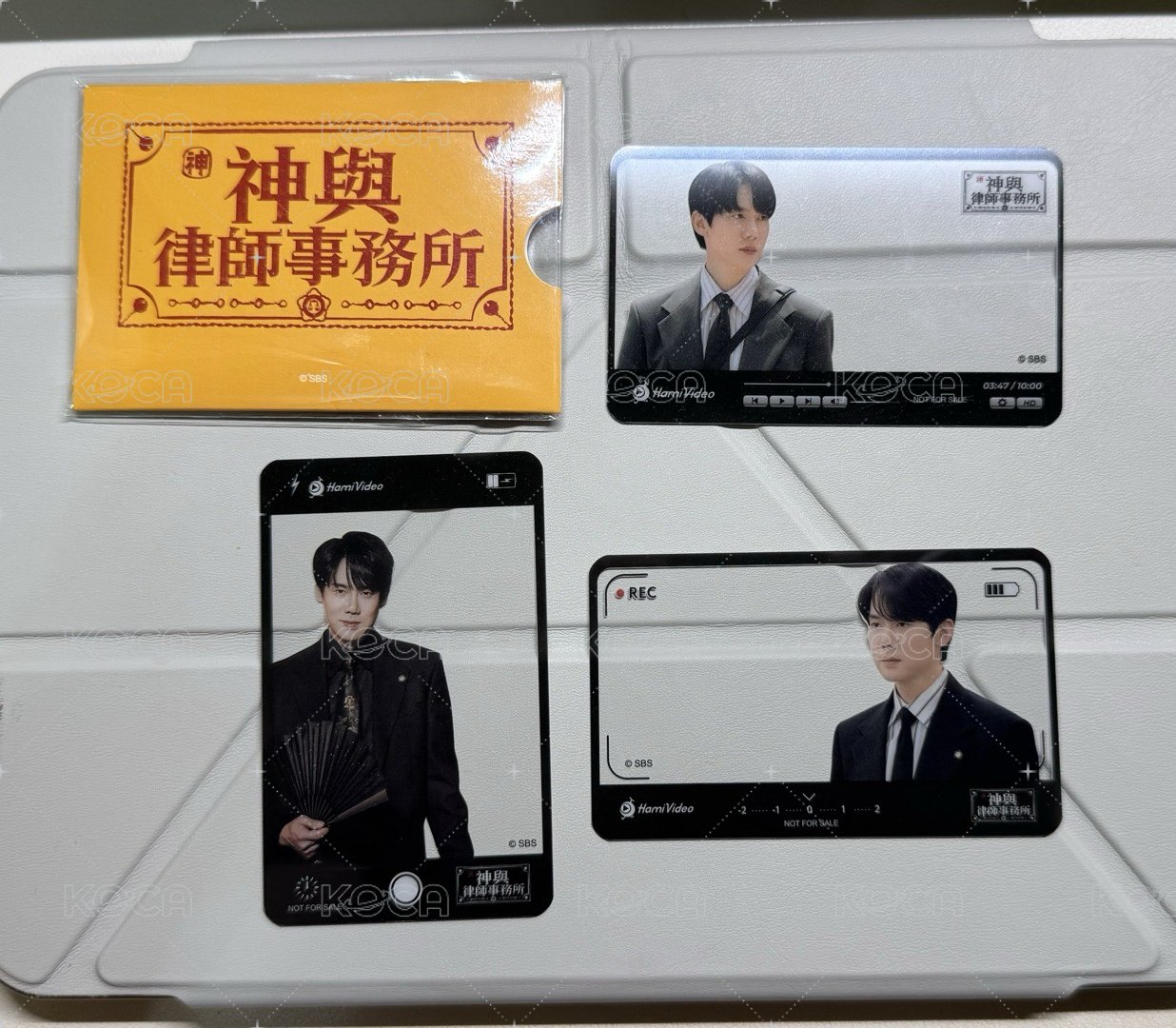韓劇《神與律師事務所》   周邊卡  背面
