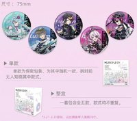 次元波板糖 電音系列一彈 徽章 雙閃徽章