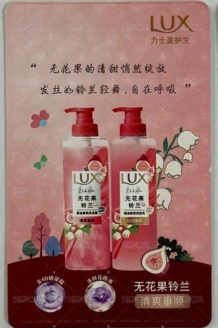 力士 2.0 ver.B 代言卡  背面