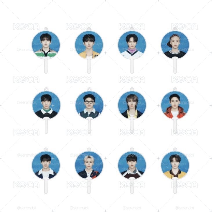 💎SEVENTEEN 2025CARAT LAND隨機小扇-秀