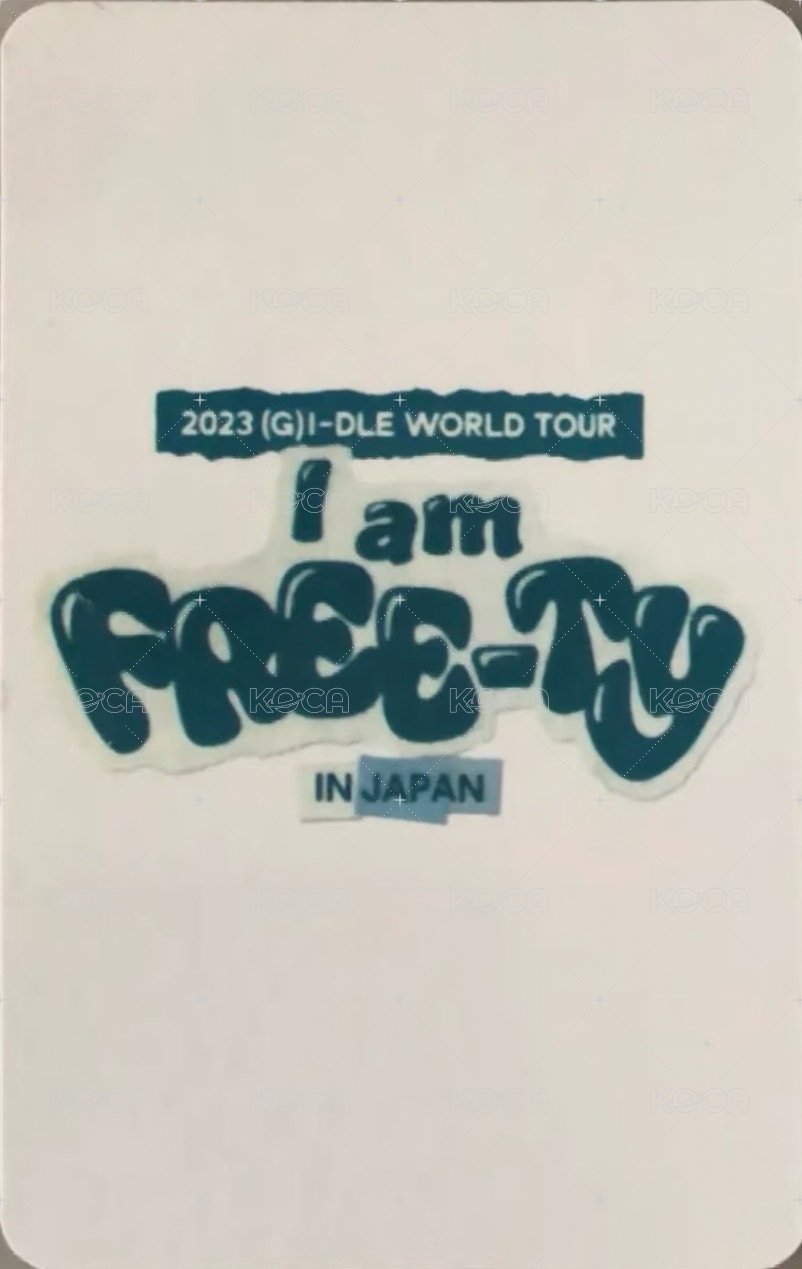 I feel mumo 2.0 特典卡  背面