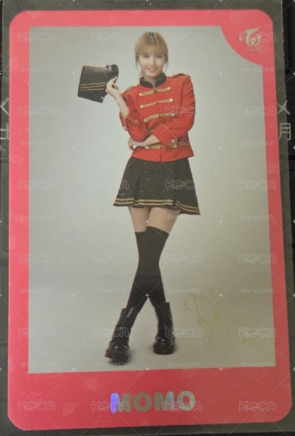 Twice Momo 桃 小卡