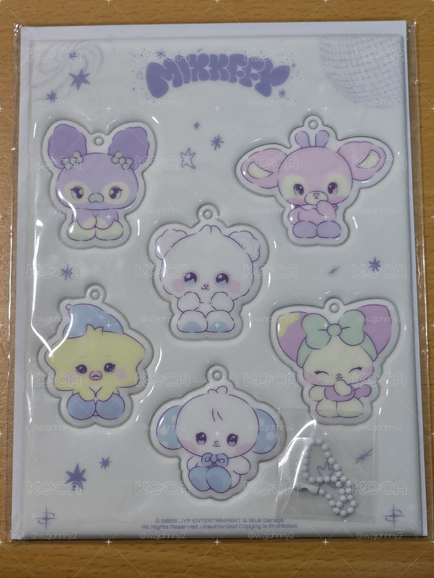 世巡快閃 鑰匙圈吊飾 MIXXFFY SOFT KEYRING KIT