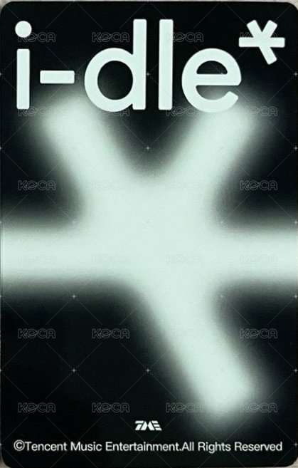 TIMA聖誕限定 QQ音樂 星光卡 三星妮 背面