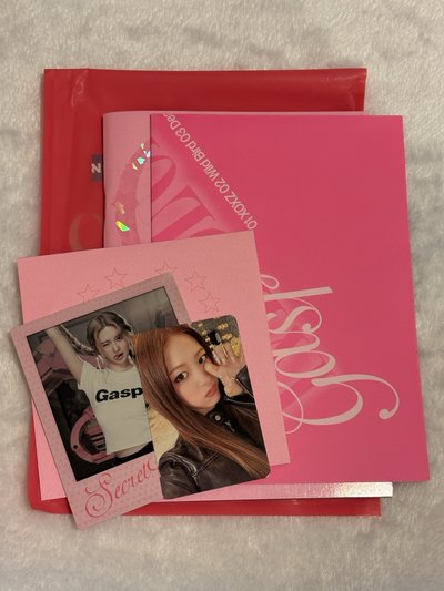 SECRET gasp! ver.全專安小卡 shh!全專栗小卡