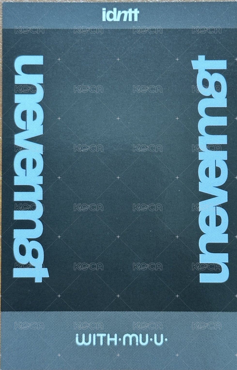 unevermet wm 20250817線下 簽售卡  背面