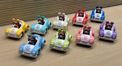 TWICE 迴力車扭蛋 一套