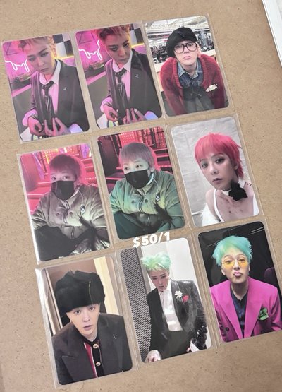 權志龍特典/專卡盤