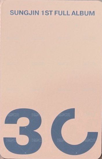 30 明信片版 專輯卡  背面