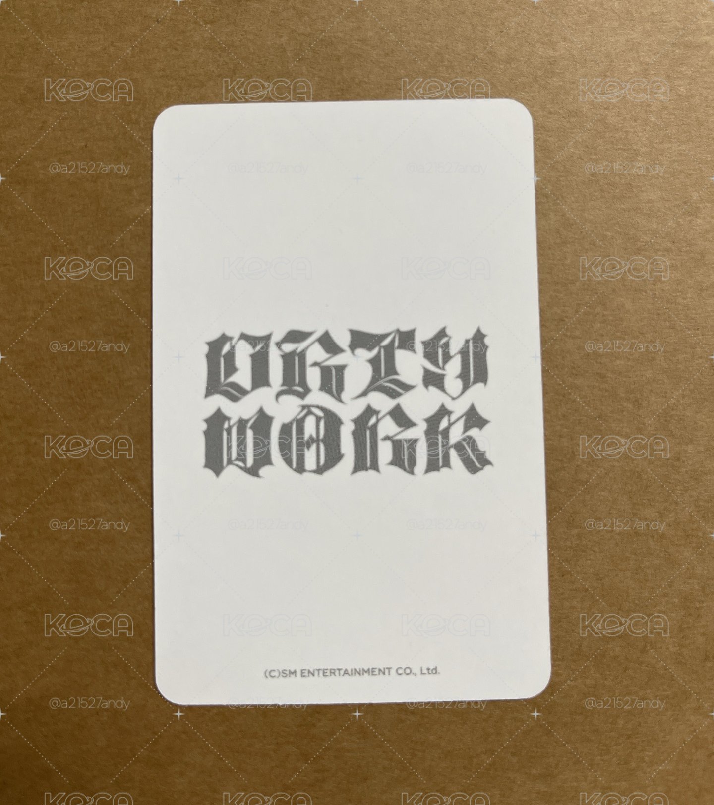 Dirty Work 周邊卡 快閃帽子寧