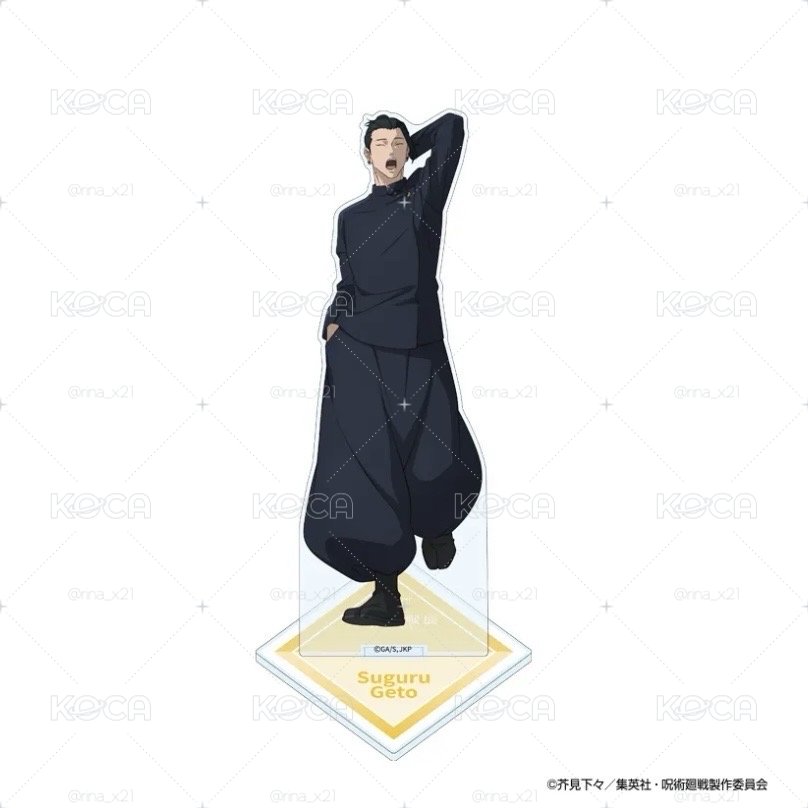 咒術迴戰展｜懐玉・玉折 夏油傑 立牌