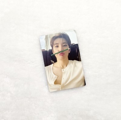 SEVENTEEN 迷12 圓佑kit專卡 鉛筆圓