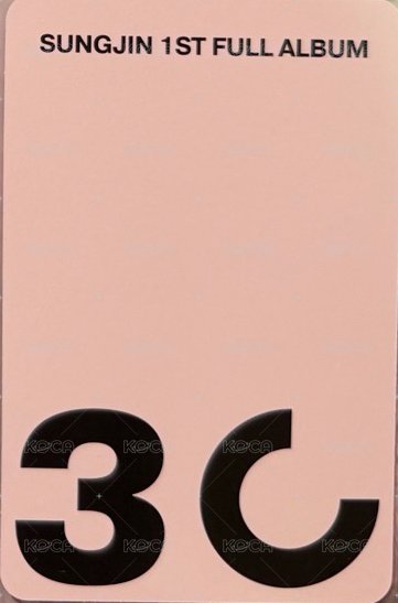 30 明信片版 專輯卡  背面