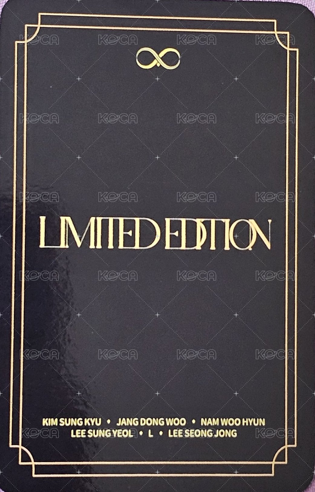 LIMITED EDITION in JAPAN el 周邊卡 包包 背面