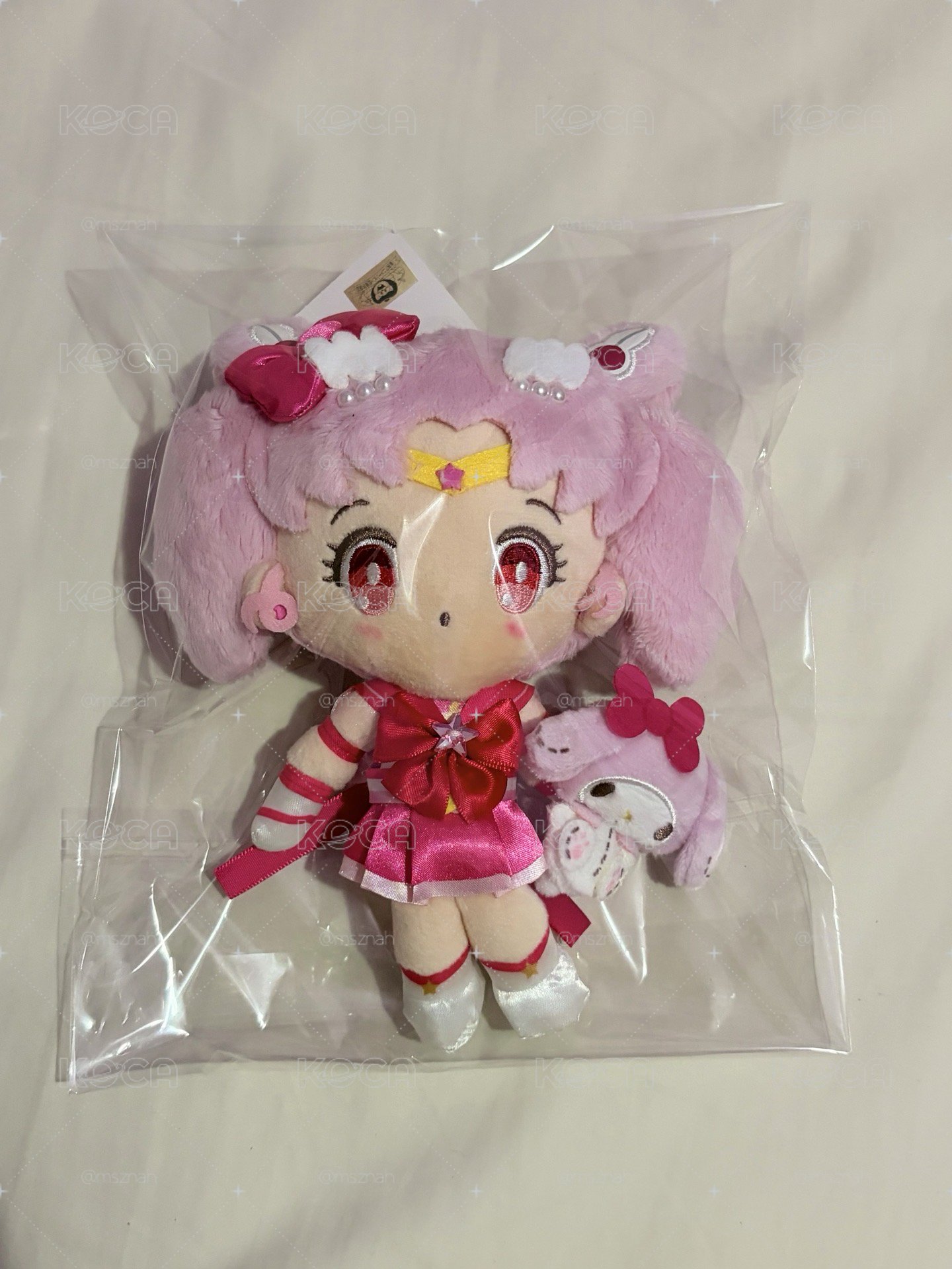 美少女戰士 小小兔x美樂蒂聯名吊娃