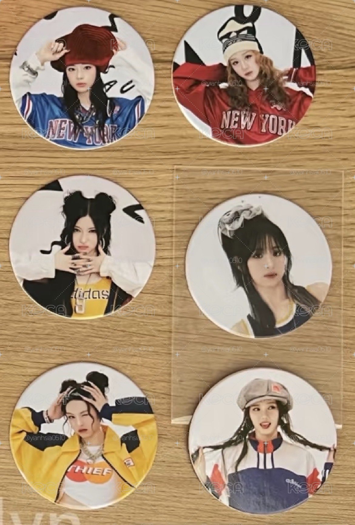 禮盒小圓卡*5