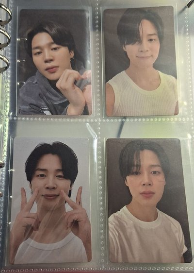 BTS JIMIN FACE 淺灰色版
