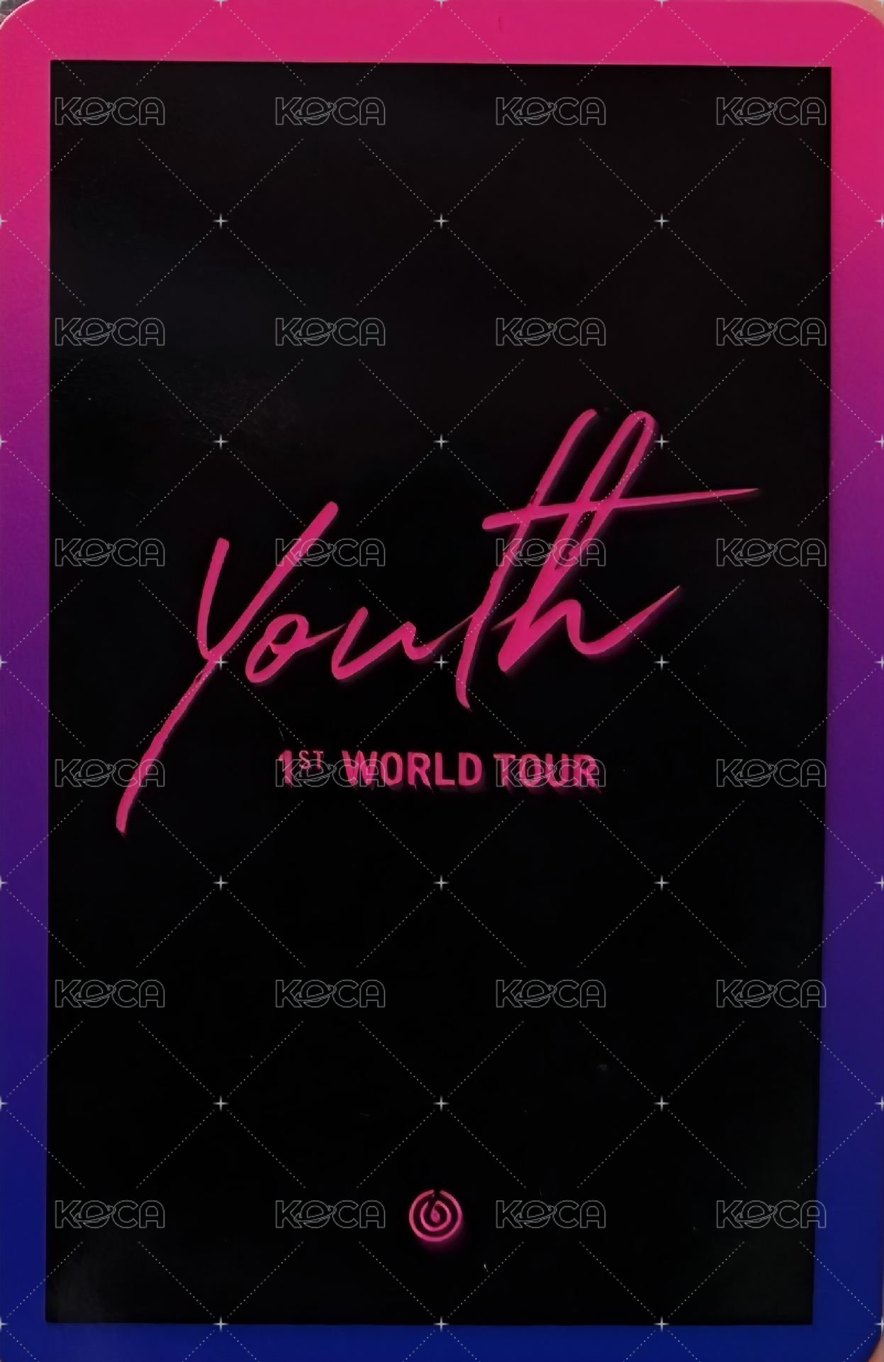 1st世巡 周邊卡  背面