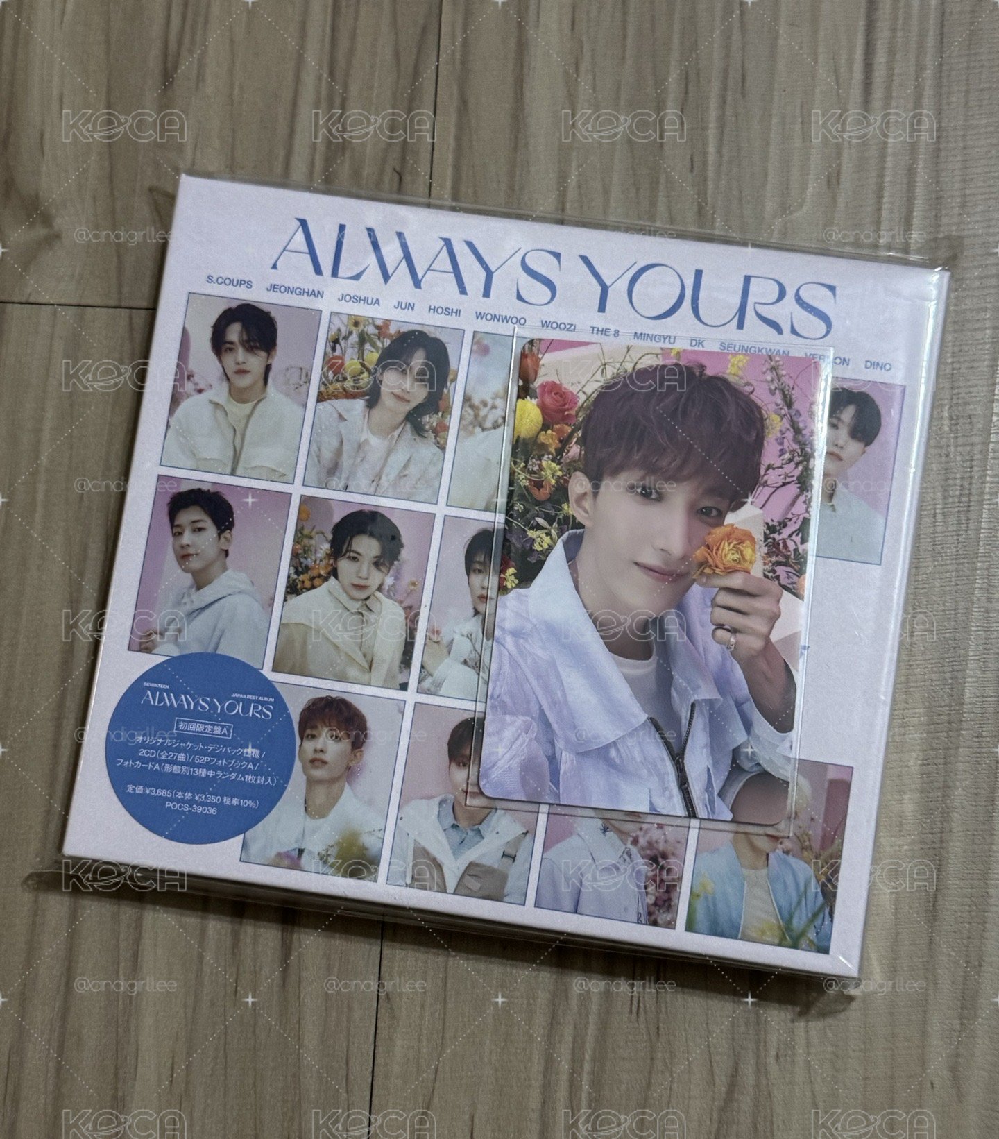 always yours 專輯 A盤 DK
