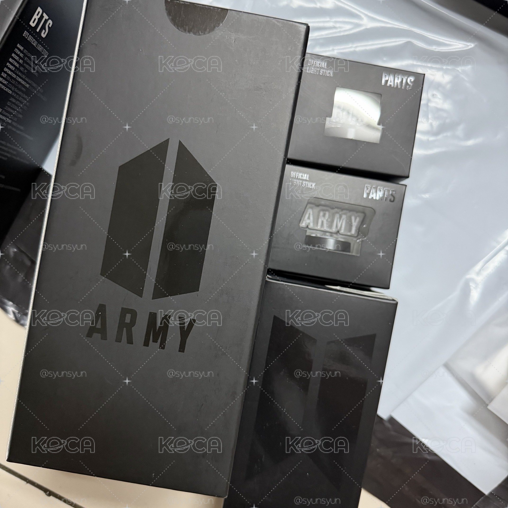 台灣現貨✨BTS 四代手燈 阿米棒大全套