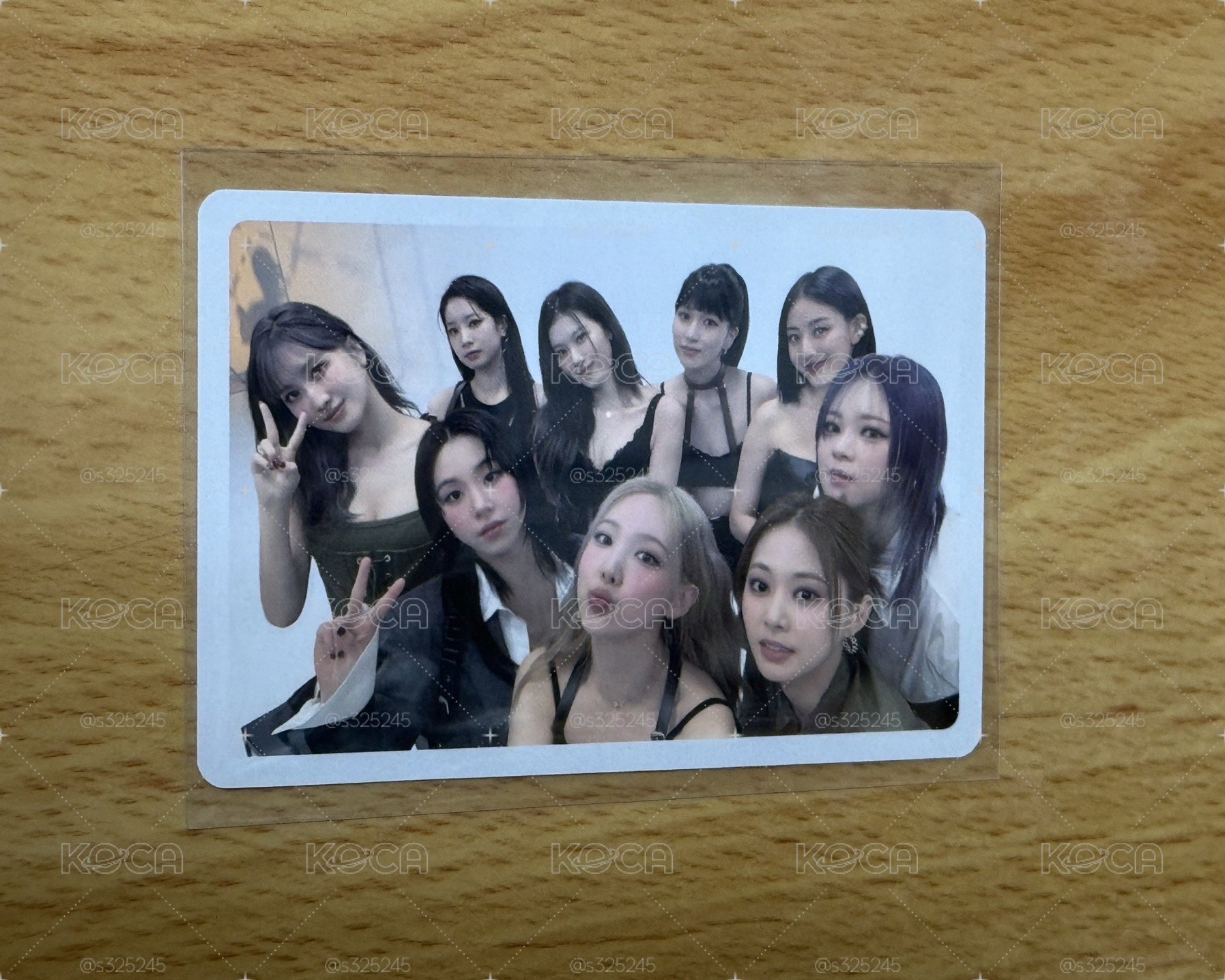 TWICE迷11套卡