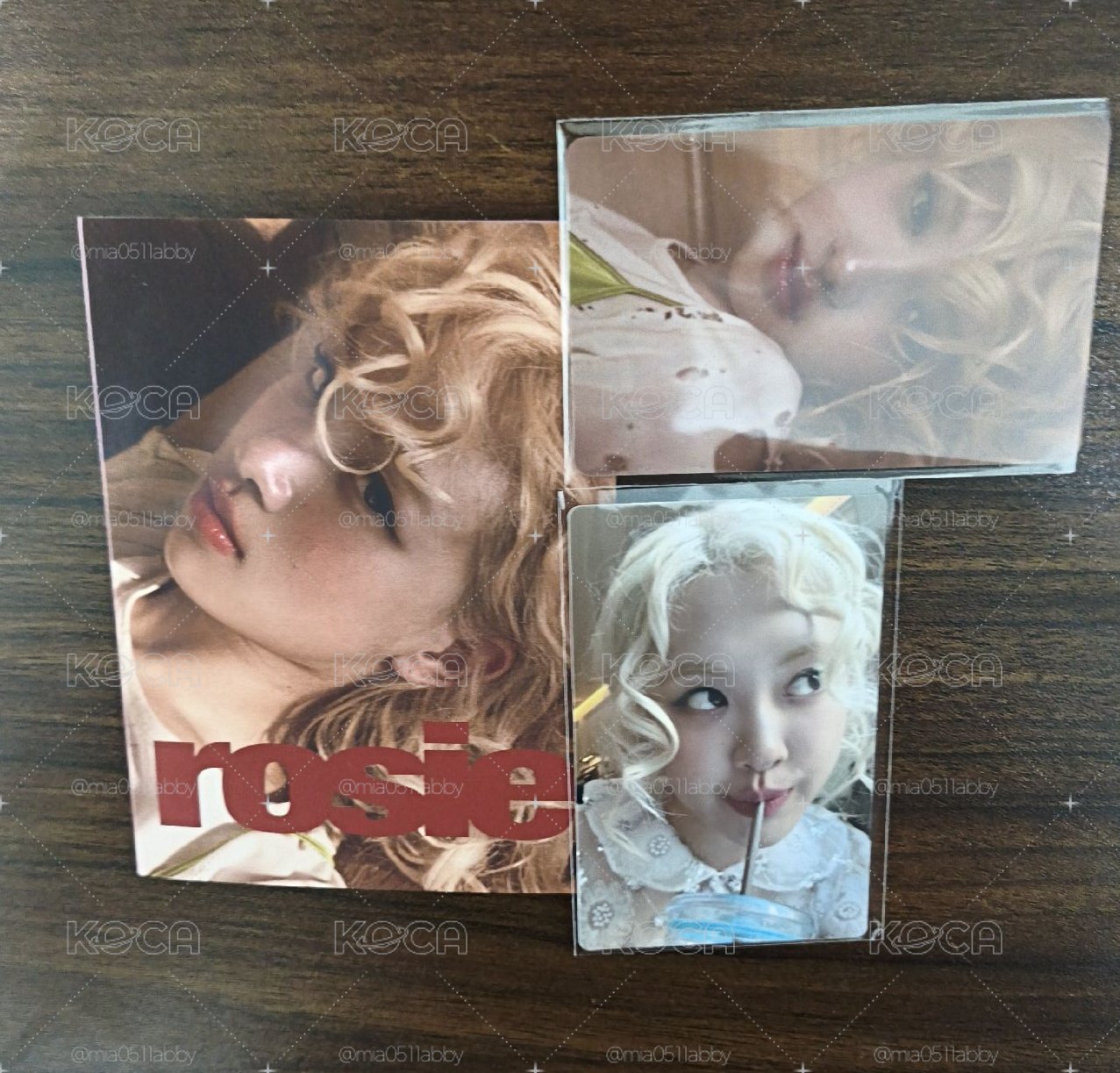 rosie QQ音樂A版已拆全專